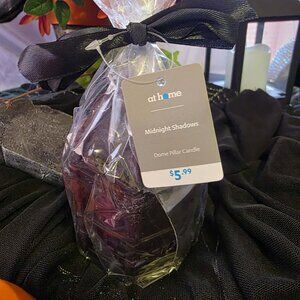 "Midnight Shadows" Gothic Cathedral Dome Pillar Candle